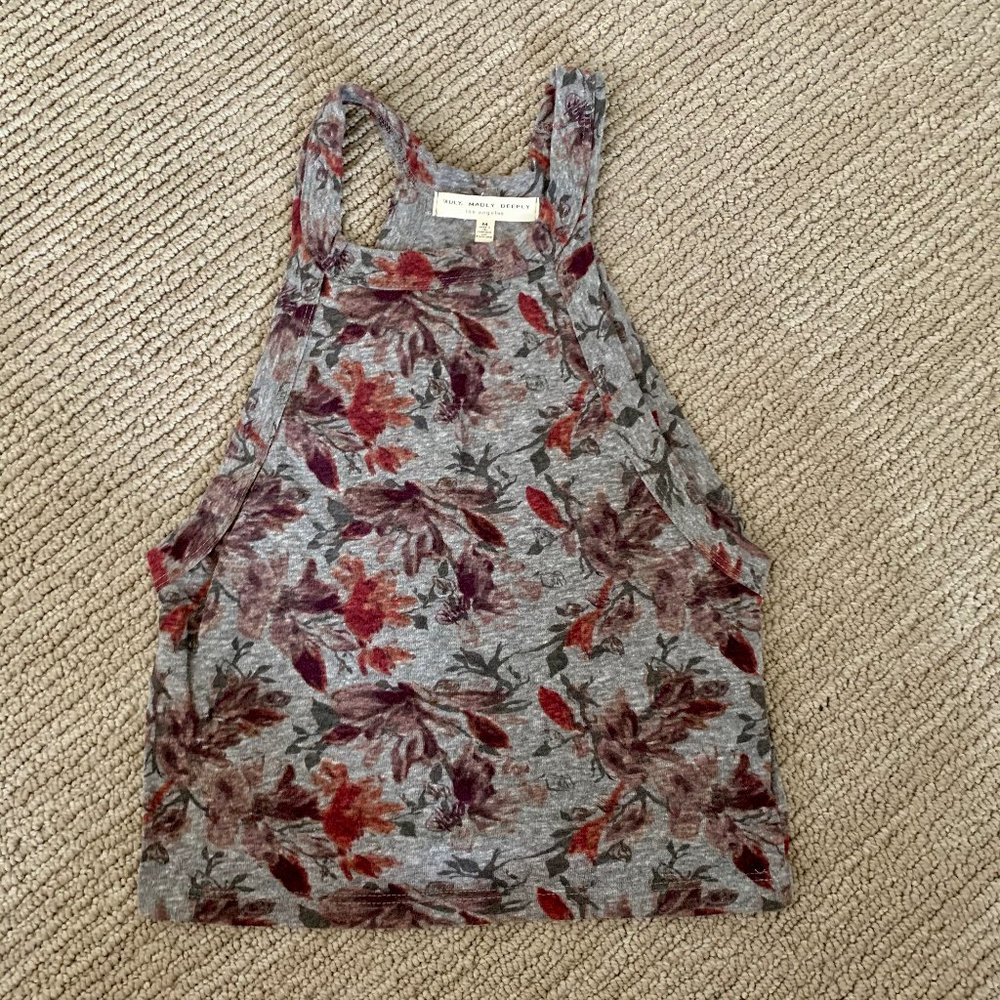 Floral crop top